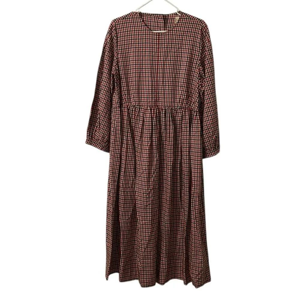 &Daughter Red & Navy Midi Dress(Size 16) — image 4 of 8